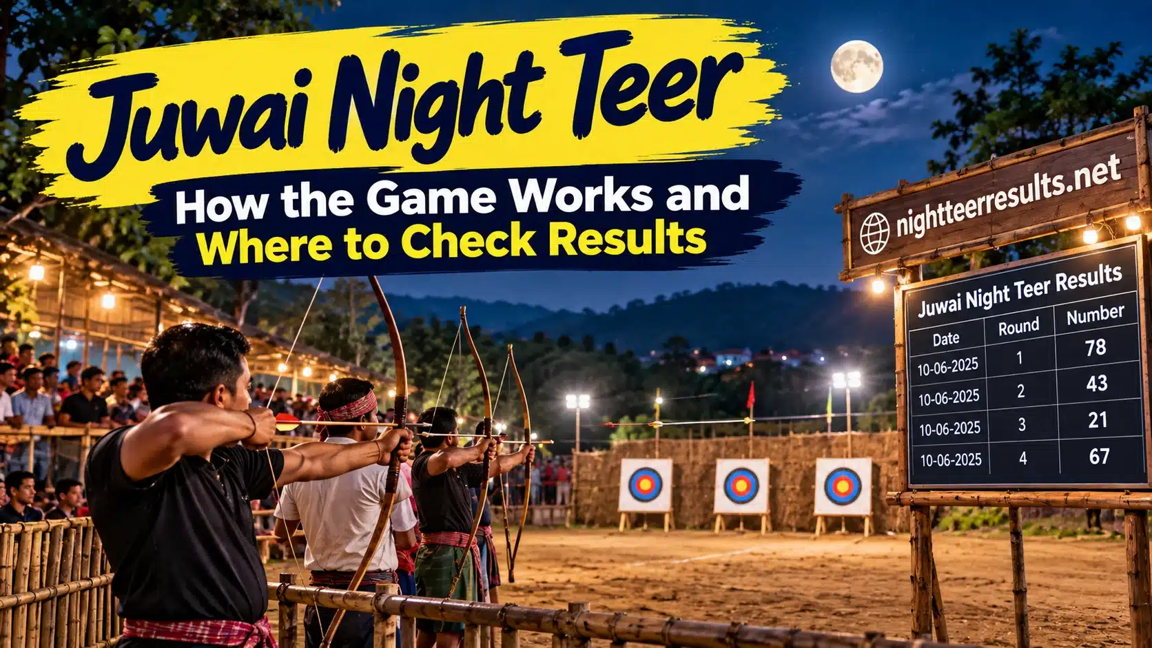 Juwai Night Teer: How the Game Works and Where to Check Results